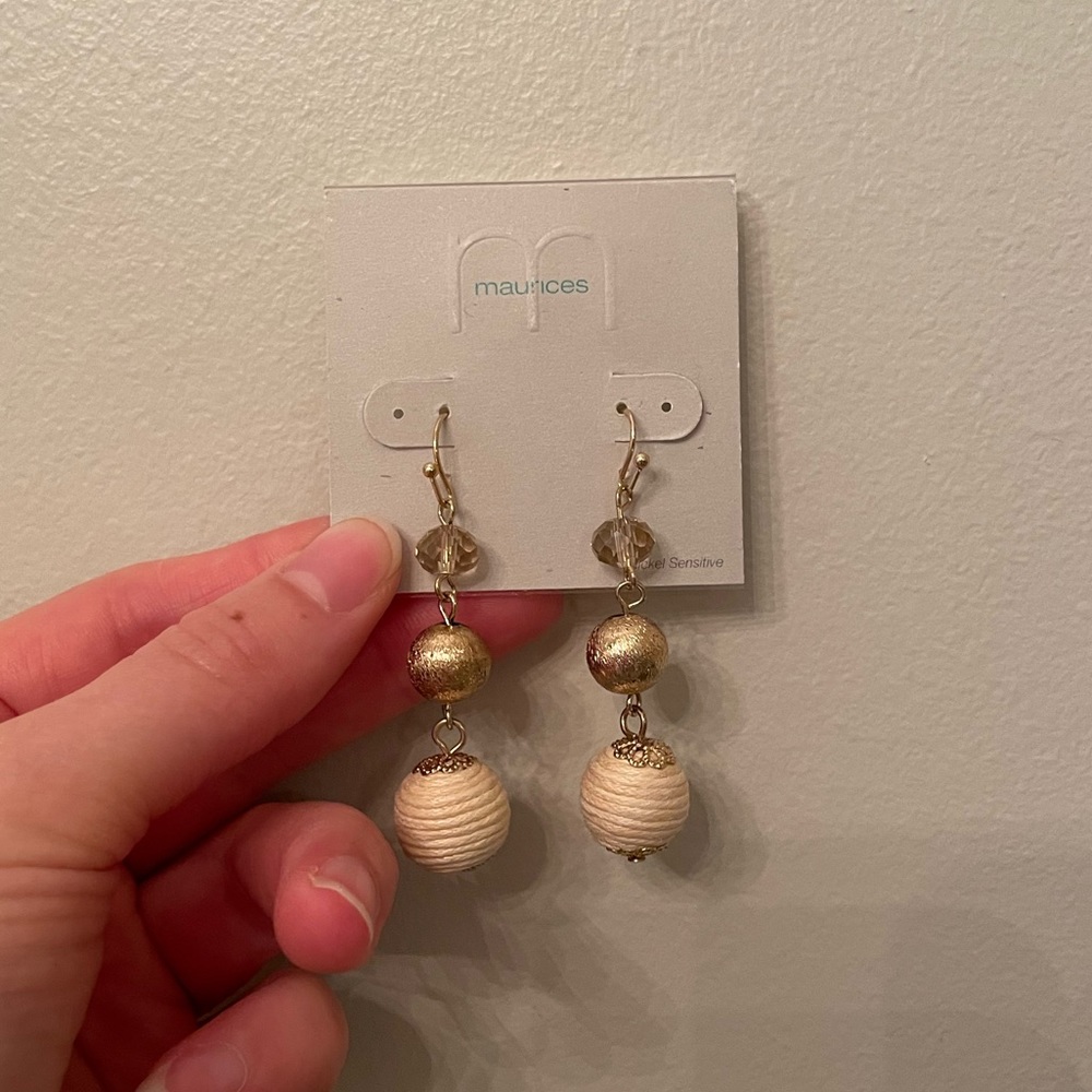 NEW!! Maurice’s blush earrings!